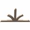 Ekena Millwork Richland Smooth Timber Gable Bracket, Douglas Fir, 84"W x 49"H x 3 1/2"D x 5 1/2"F, 14/12 Pitch GBW084X49X0406RIC00SDF - alternate 5